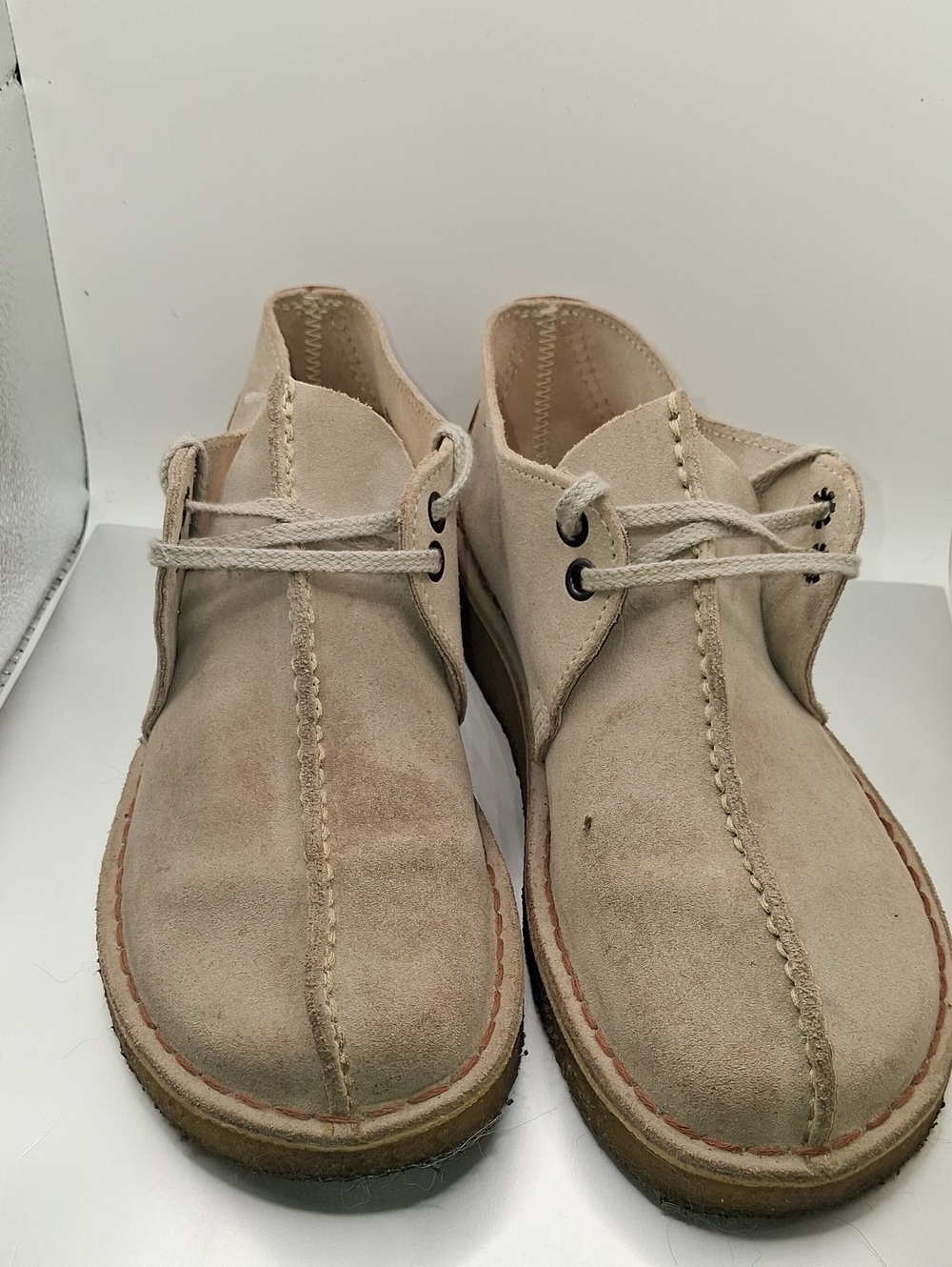 Men's Tan Suede Chukka Boots — Lace-Up Casual Boots